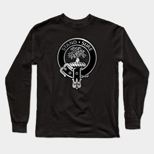 Clan Anderson Crest & Tartan Long Sleeve T-Shirt